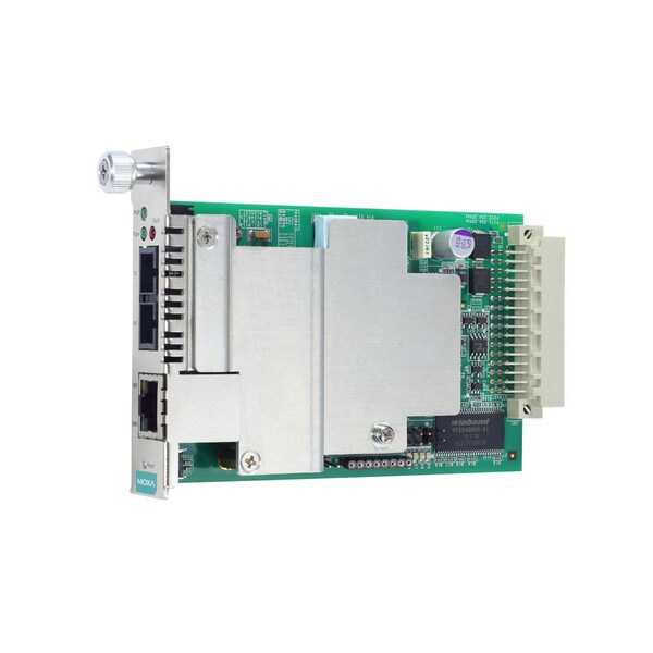 10/100Baset(X) To 100Basefx Slide-In Mgd Module Converter, Csm-400-1218